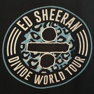 ED SHEERAN Tour Graphic Hoodie
